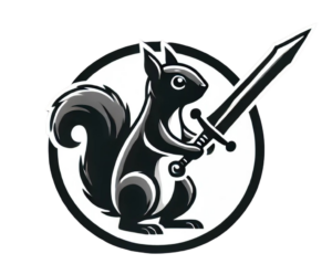Logo for the Squirrels of War